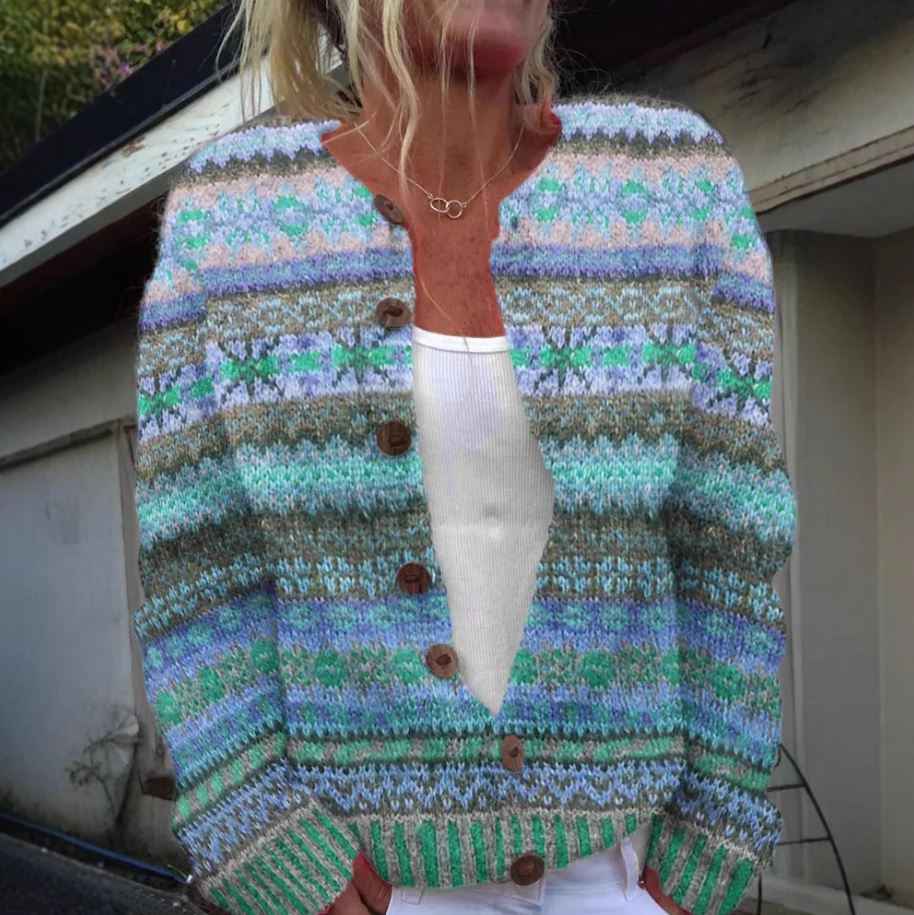 Angel – Patterned Cardigan