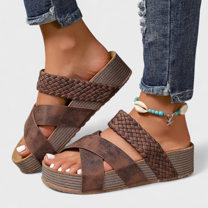 Rosie – Elegant Wedge Sandals
