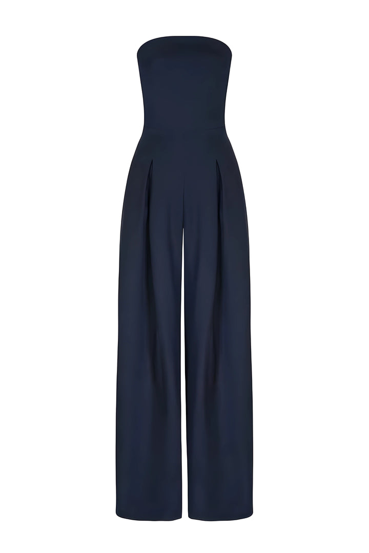 Eleanor - Strapless Wide-Leg Jumpsuit,