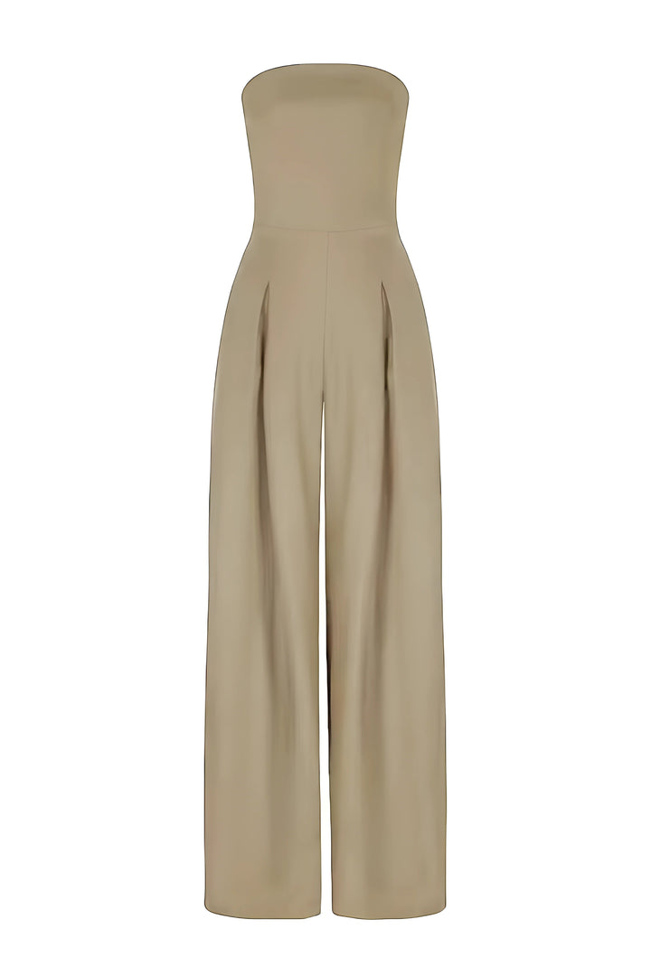 Eleanor - Strapless Wide-Leg Jumpsuit,