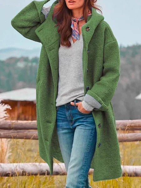 Kate – Modern Elegance Long Coat