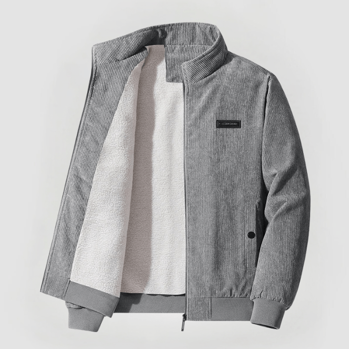Dylan - Warm Corduroy Fleece Jacket