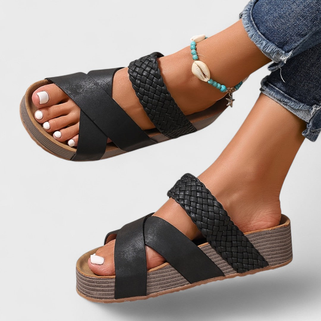 Rosie – Elegant Wedge Sandals