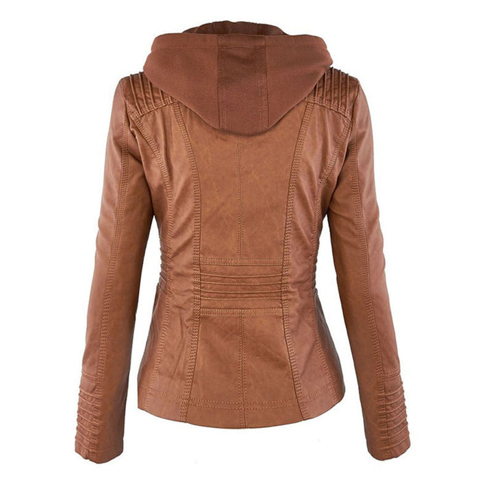 Gia - Leather Biker Jacket