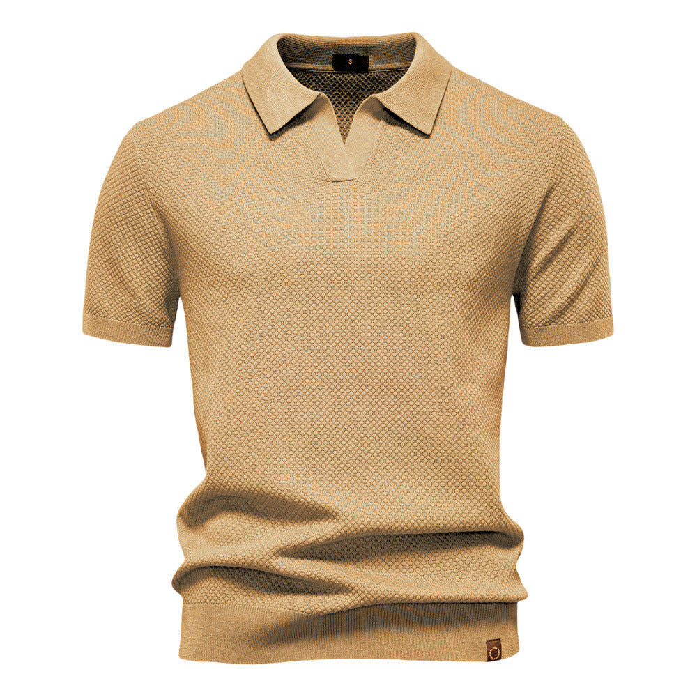 Gregory - Refined Knit Polo Shirt