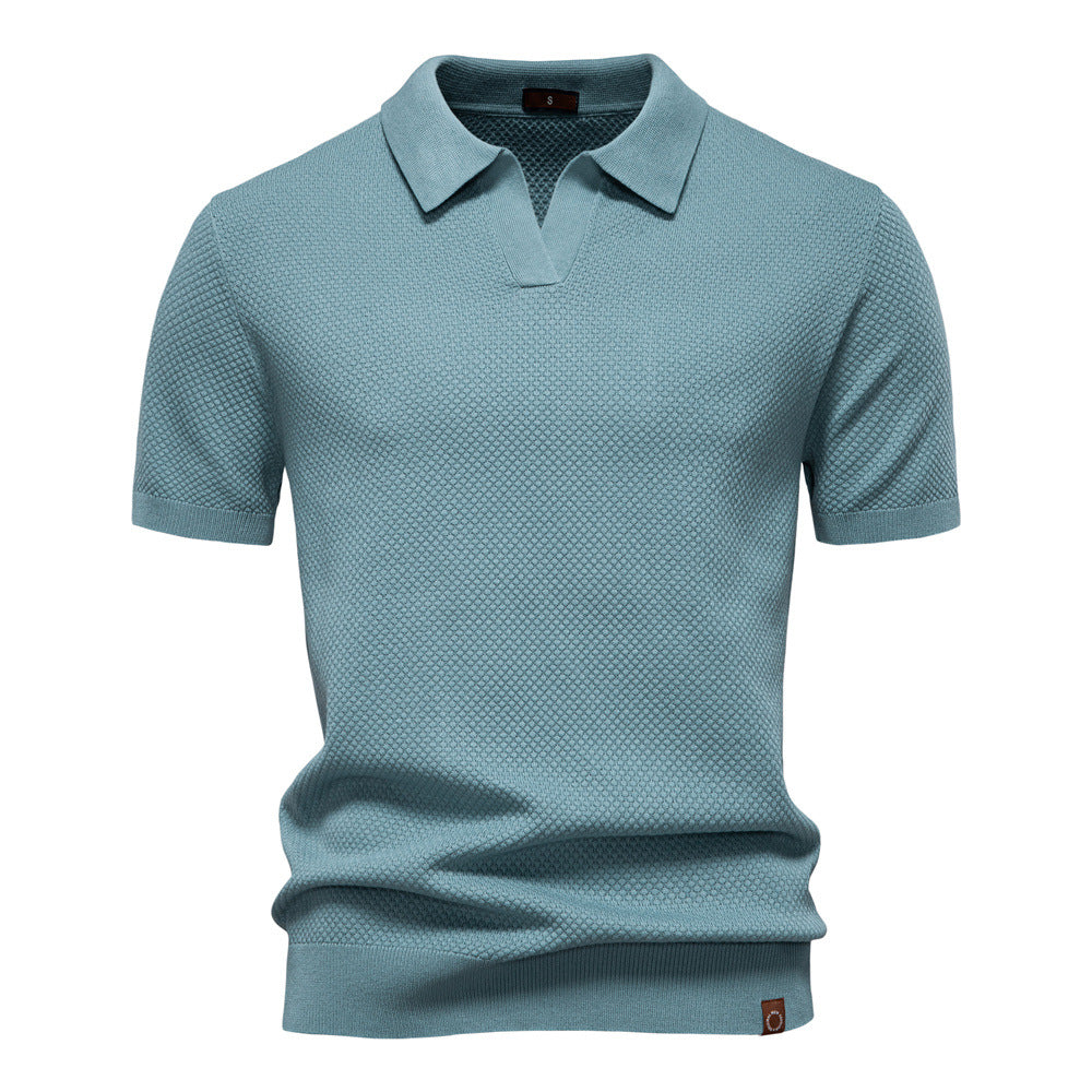 Gregory - Refined Knit Polo Shirt