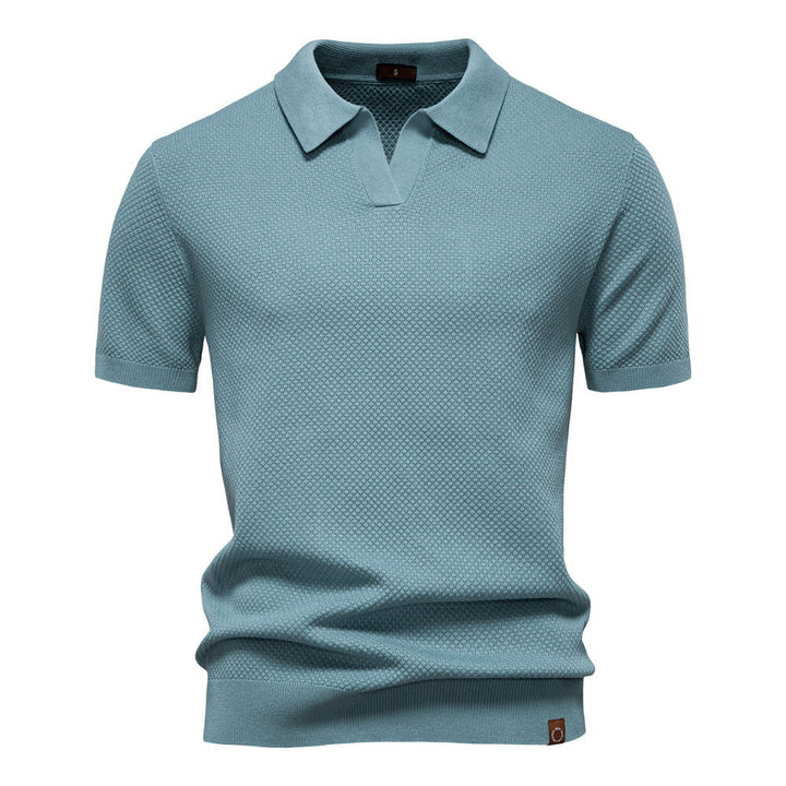 Gregory - Refined Knit Polo Shirt
