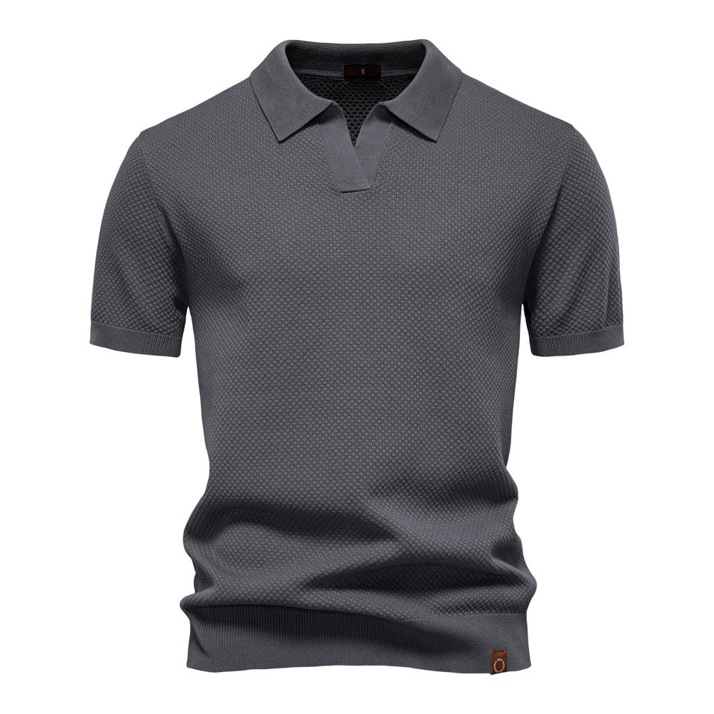 Gregory - Refined Knit Polo Shirt