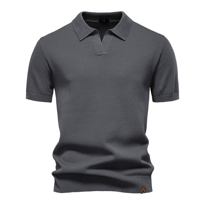 Gregory - Refined Knit Polo Shirt