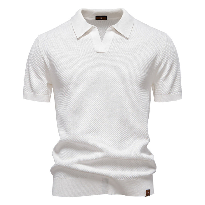 Gregory - Refined Knit Polo Shirt