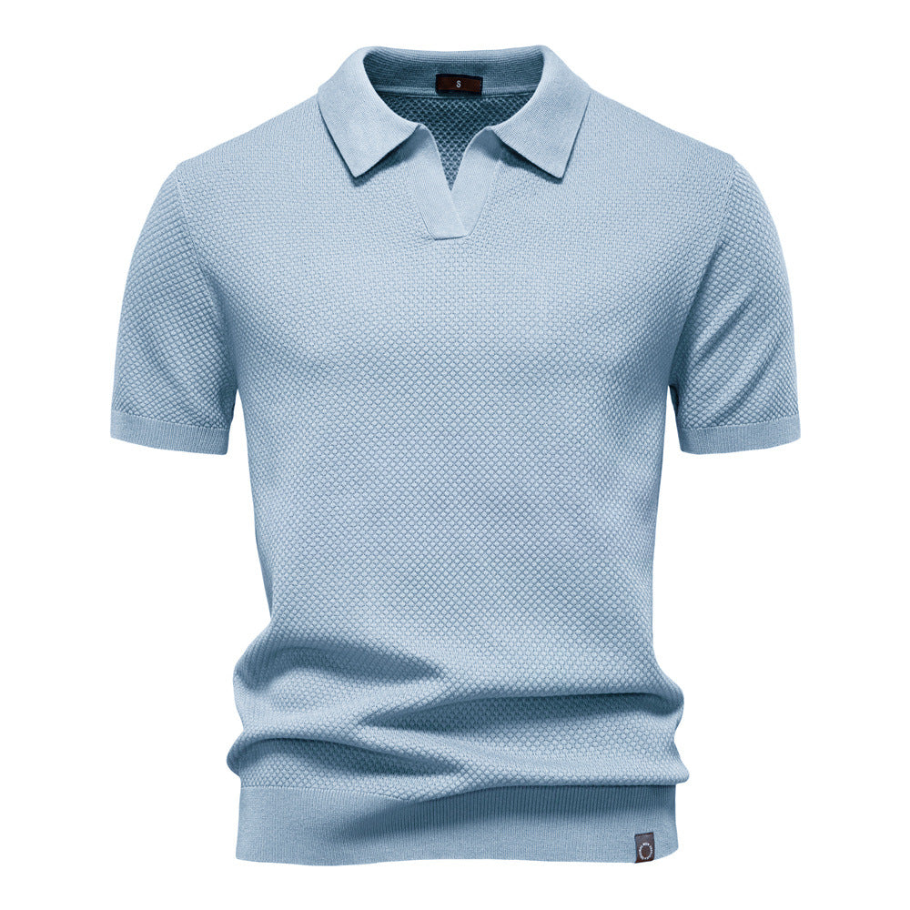 Gregory - Refined Knit Polo Shirt