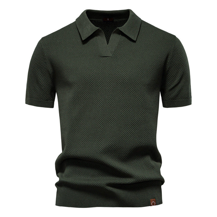 Gregory - Refined Knit Polo Shirt