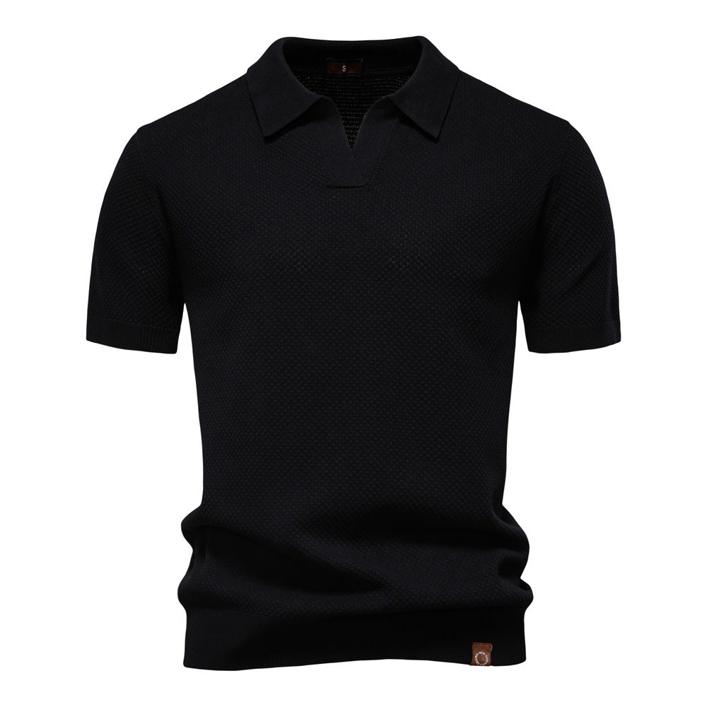 Gregory - Refined Knit Polo Shirt