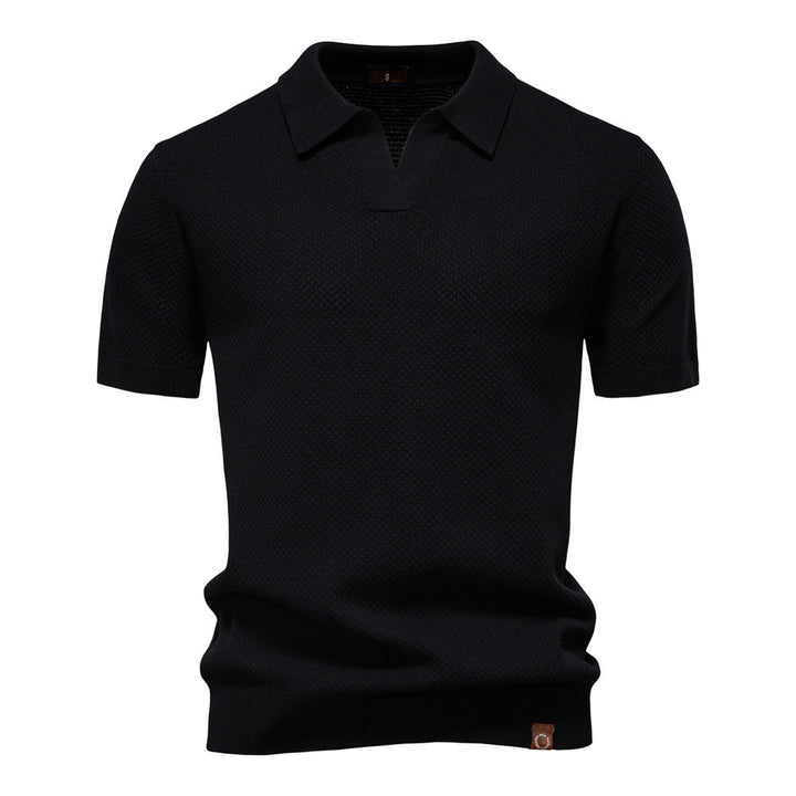 Gregory - Refined Knit Polo Shirt