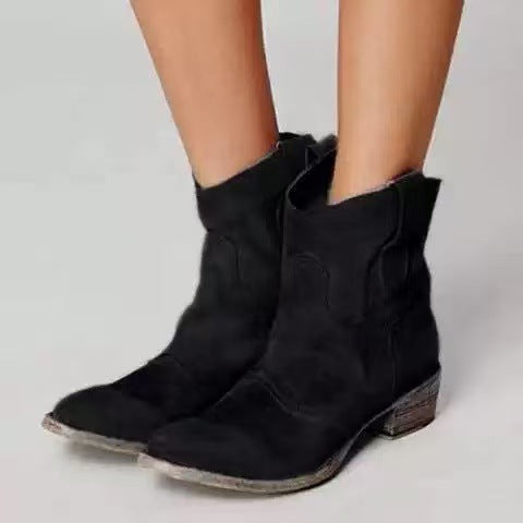 Haley – Suede Ankle Boots