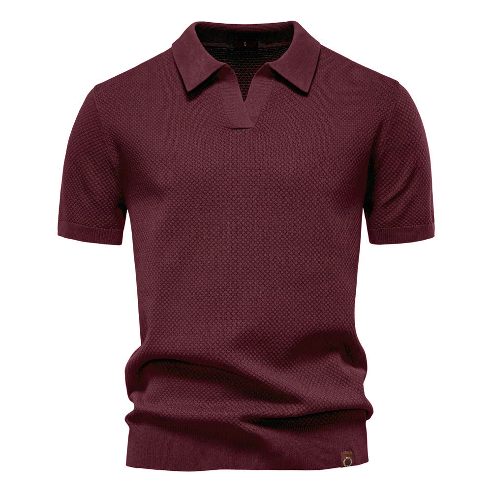 Gregory - Refined Knit Polo Shirt