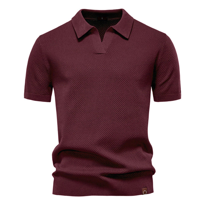 Gregory - Refined Knit Polo Shirt