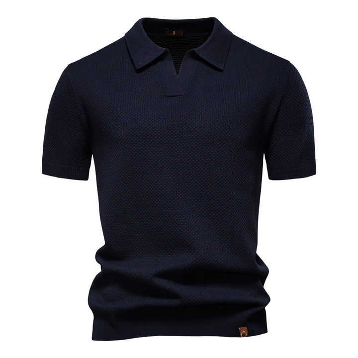 Gregory - Refined Knit Polo Shirt