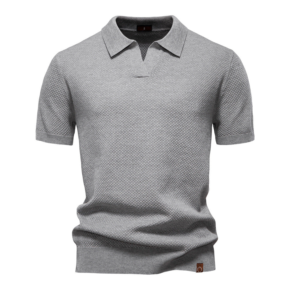 Gregory - Refined Knit Polo Shirt