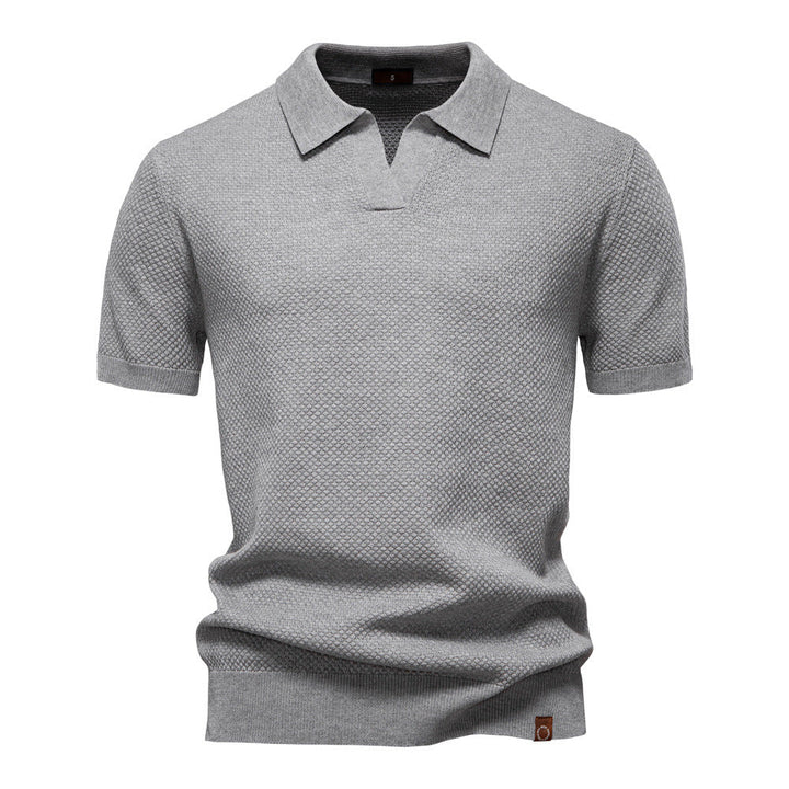 Gregory - Refined Knit Polo Shirt