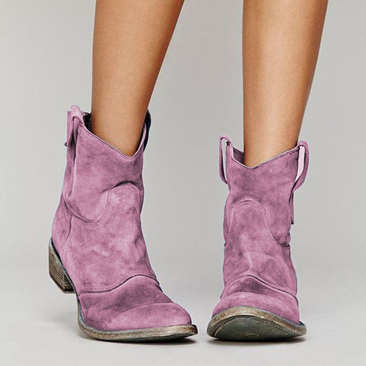 Haley – Suede Ankle Boots