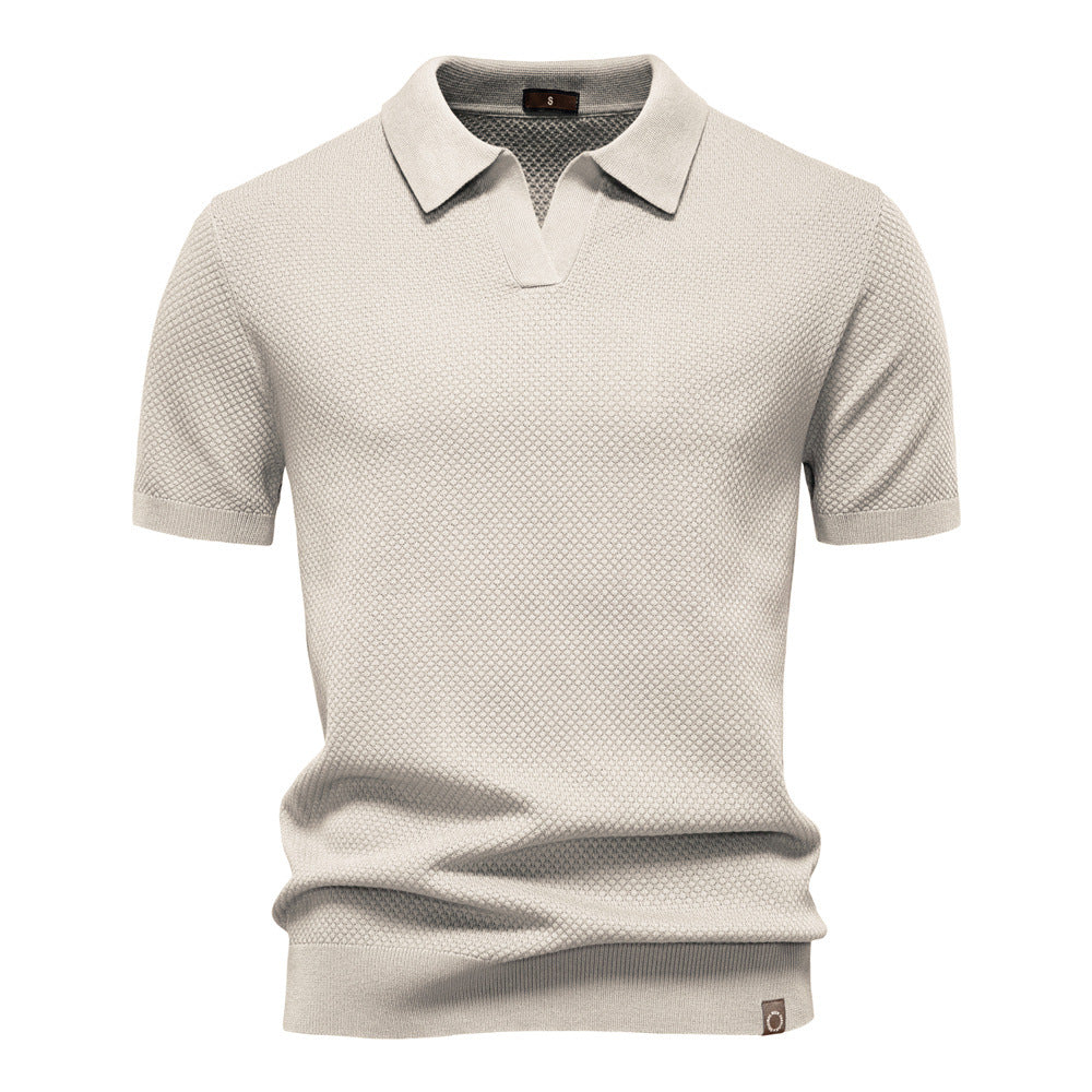 Gregory - Refined Knit Polo Shirt