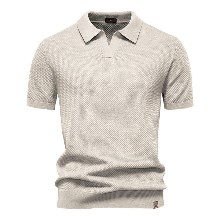 Gregory - Refined Knit Polo Shirt