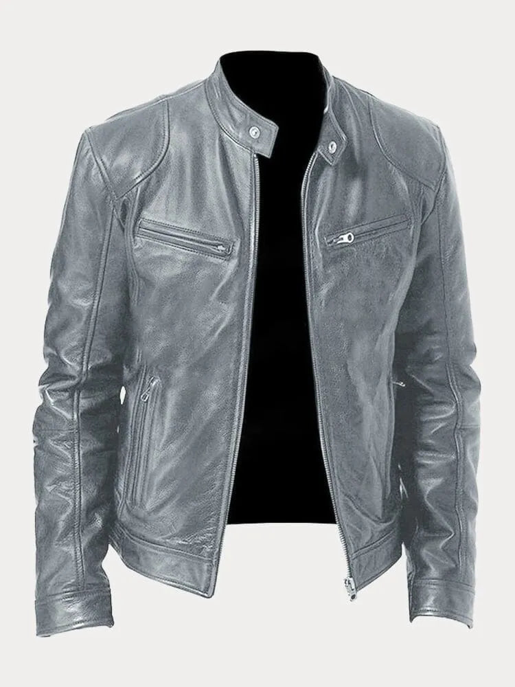 Jack – Timeless Leather Biker Jacket