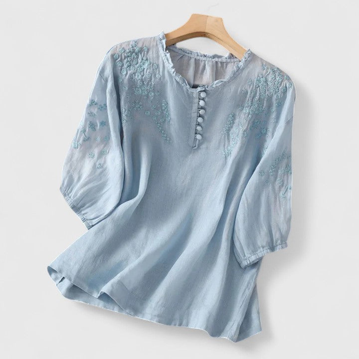 Faye - Elegant Breathable Blouse