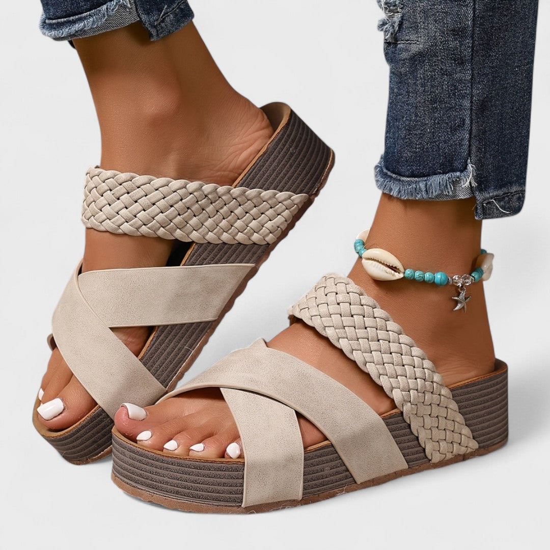Rosie – Elegant Wedge Sandals