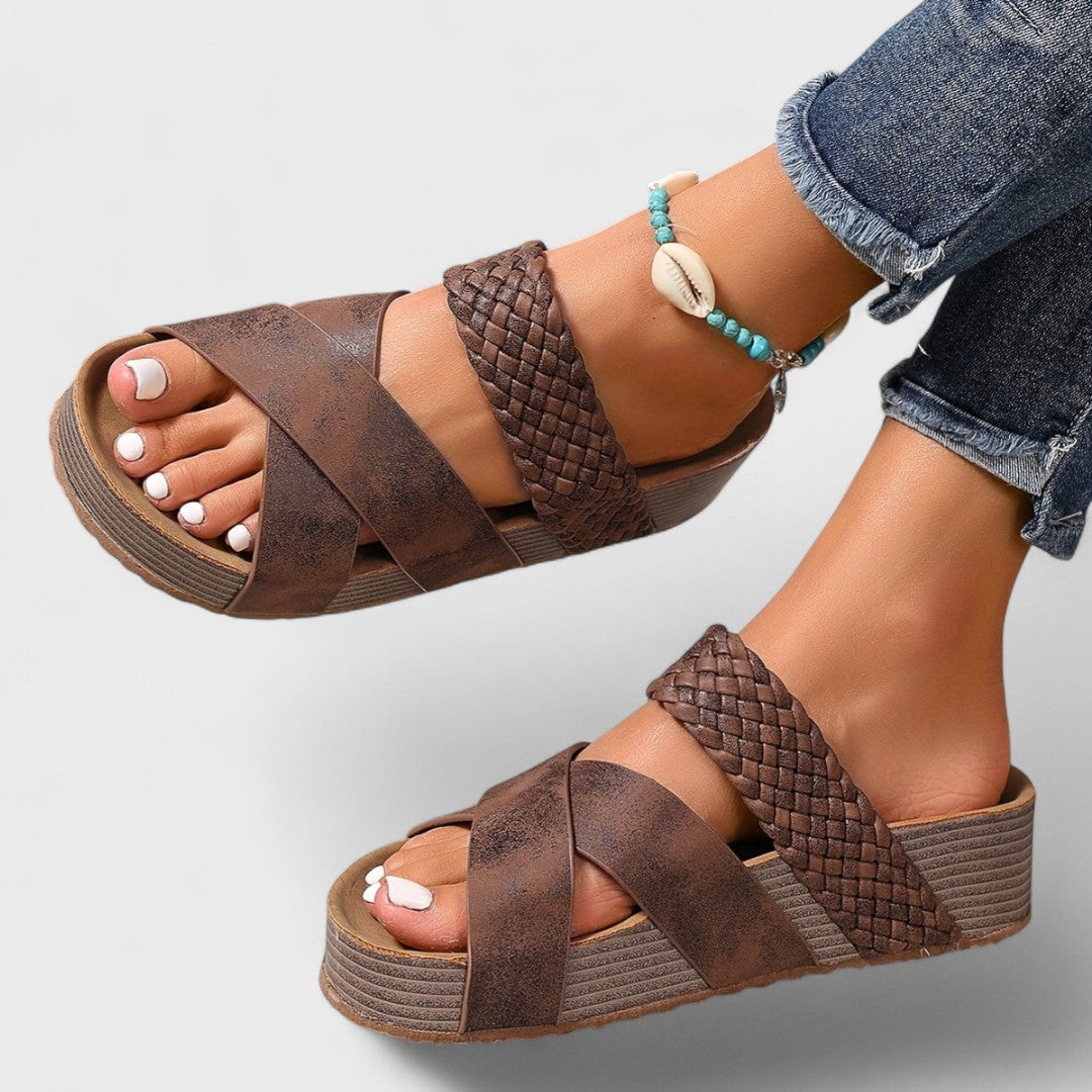Rosie – Elegant Wedge Sandals