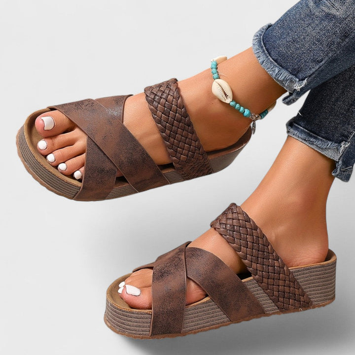 Rosie – Elegant Wedge Sandals