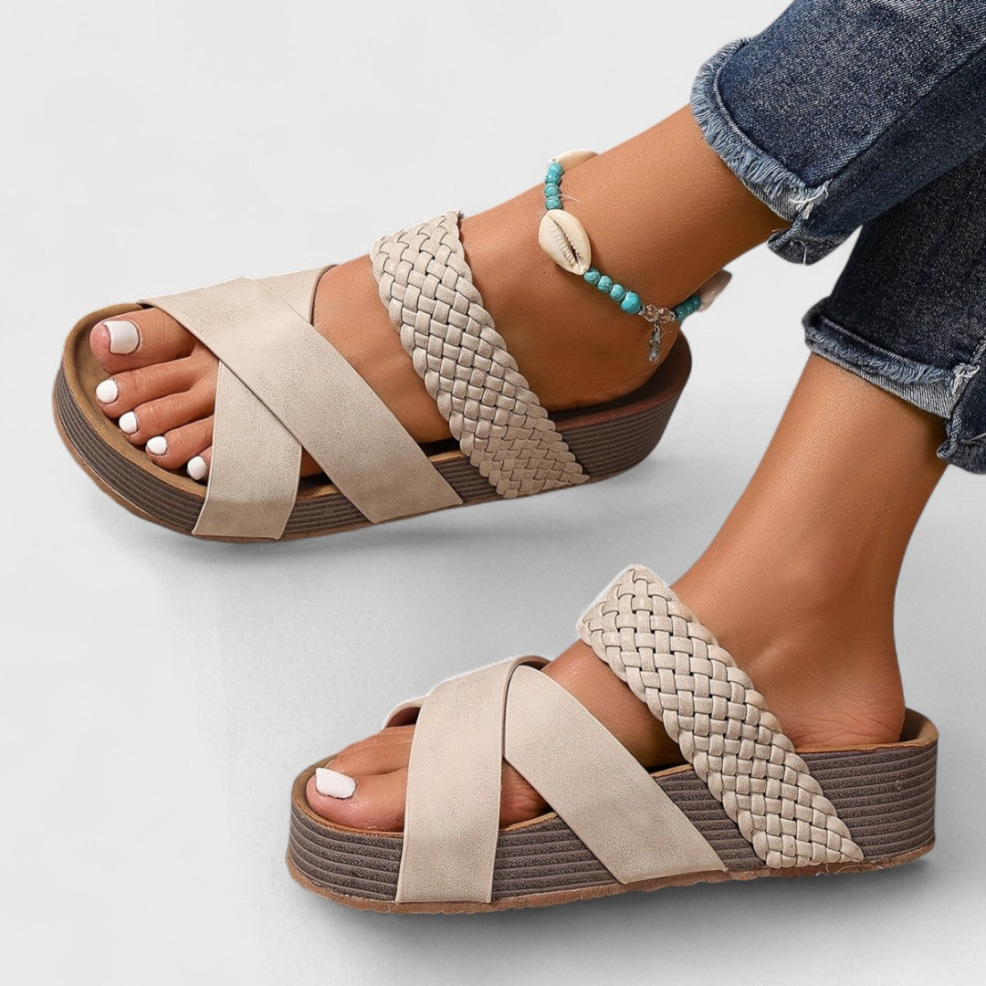 Rosie – Elegant Wedge Sandals