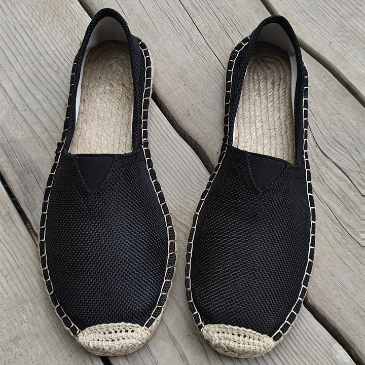 Elijah | Riviera Linen Espadrilles