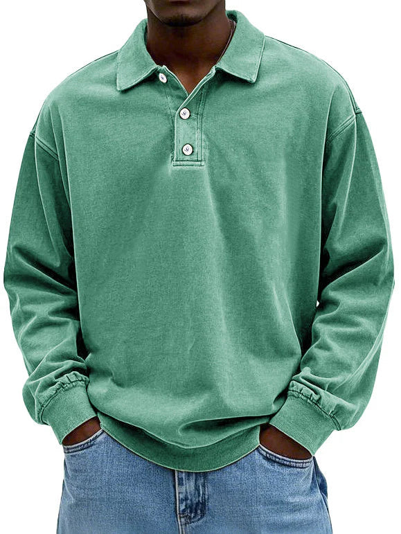 Edward – Comfortable Long Sleeve Polo